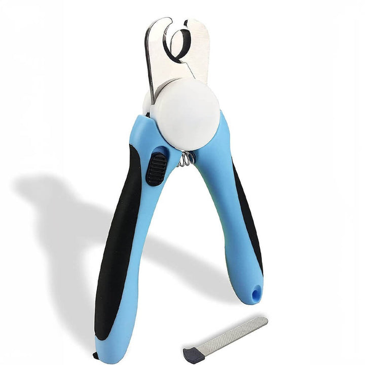Safe & easy pet nail clipper & file set for precise dog and cat grooming. A must-have animal nail care tool.