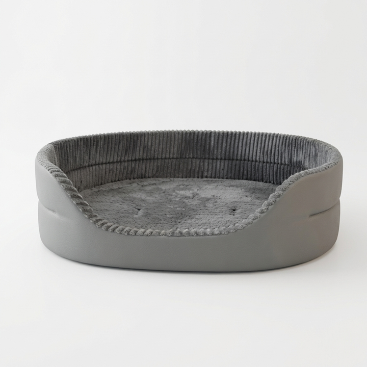 Extra large pet bed cushion, durable & washable for ultimate comfort. Features removable cover & non-slip base for big dogs.