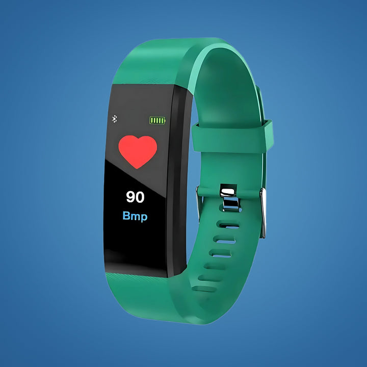 Advanced elderly smartwatch with precise GPS location, auto fall detection, and health data logging.
