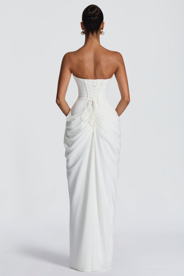 Formal long maxi dress for women, perfect for elegant special occasion fashion.