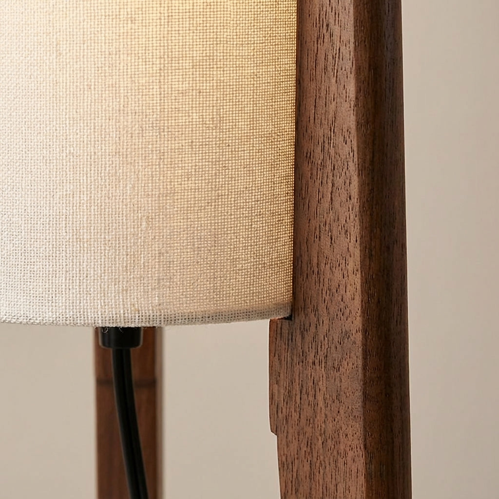 Havenara ambient LED floor lamp, enhancing modern living room home decor with soft lighting.