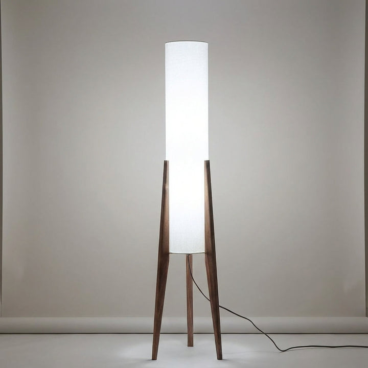 Stylish LED floor lamp for living rooms, providing elegant ambient lighting. Modern design.