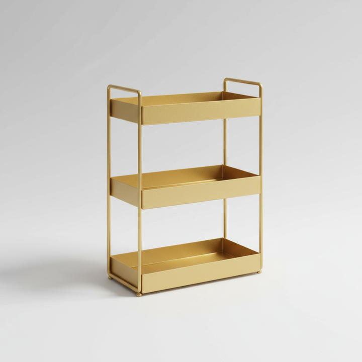 Tidy your space with this elegant modern organizer tray. Perfect for compact home storage.