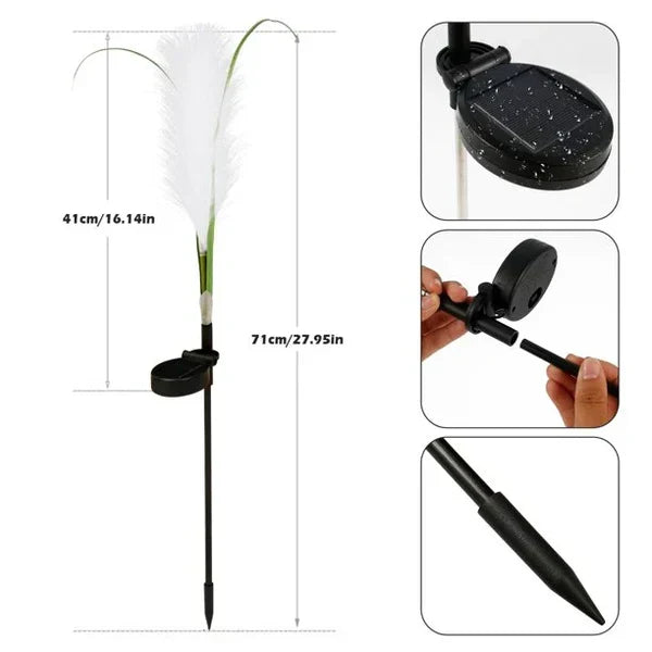 Outdoor garden light with a classic wicker design, ideal for landscape lighting.