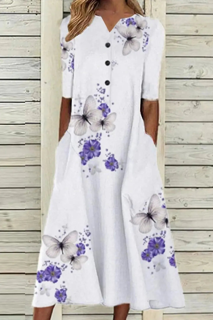 Flattering women's belted midi dress for occasion wear. Elegant & stylish, perfect as a party or formal dress.