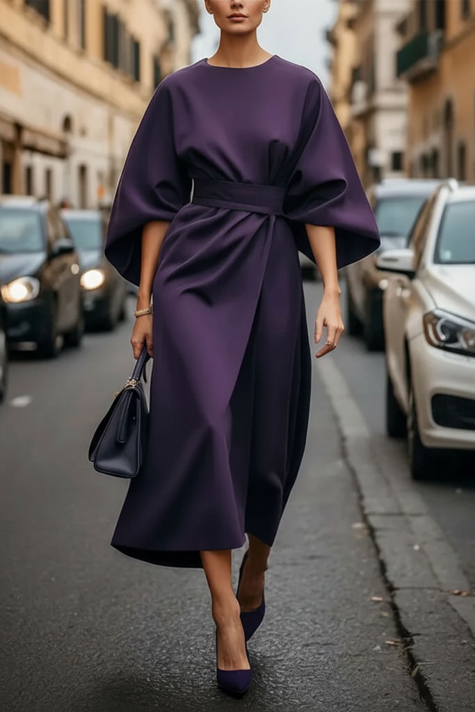 Women's formal party dress with an elegant design, perfect for evening wear & special occasions.
