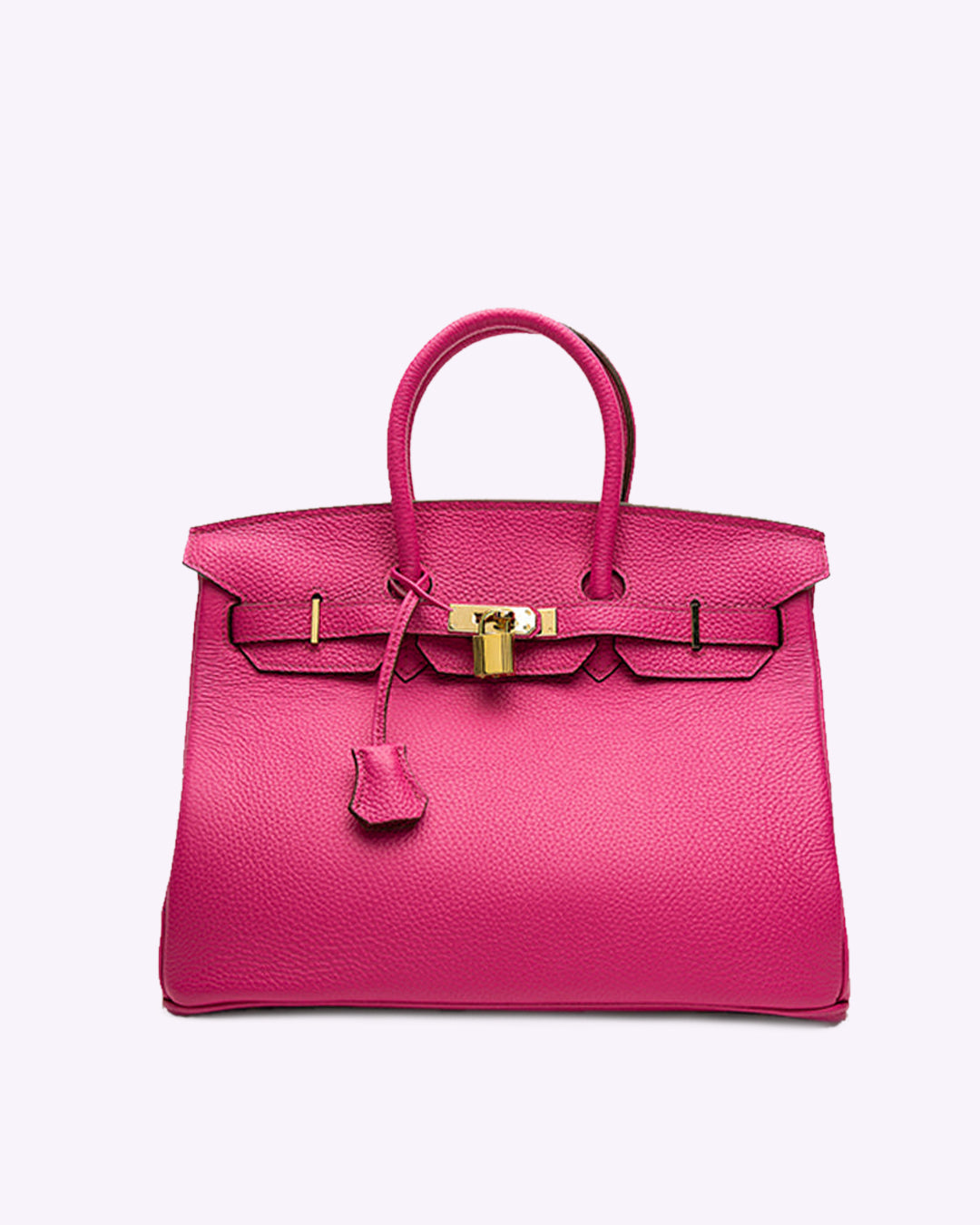Brown women's elegant leather handbag. Spacious shoulder bag for daily use, a versatile fashion accessory.