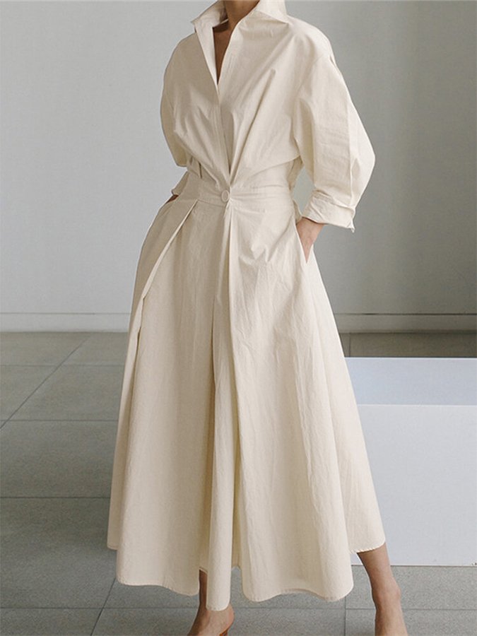 Elegant women's long maxi dress with a flattering fit, perfect for versatile styling.