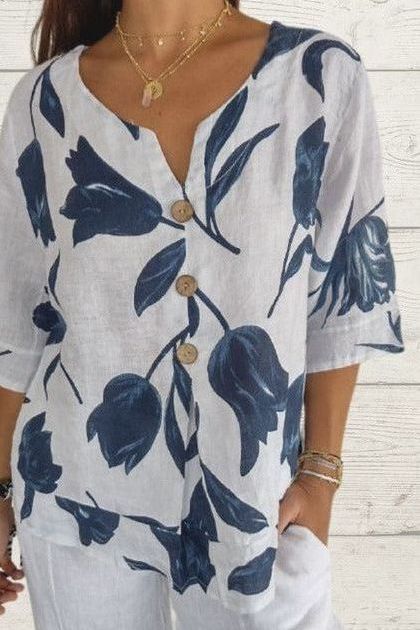Elegant women's long sleeve blouse, tailored fit for polished office wear or chic casual style.