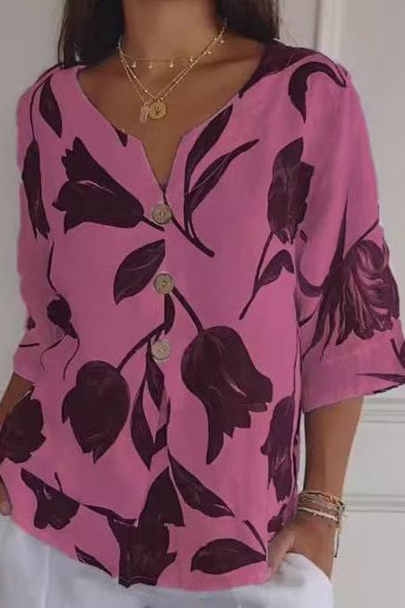 Stylish women's long sleeve top, perfect for office, workwear & casual elegant outfits. Comfortable fit.