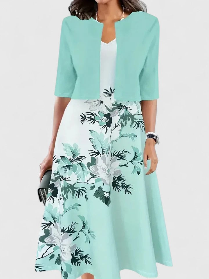 Women's fashion midi dress, elegant & sophisticated, a classic choice for chic style.