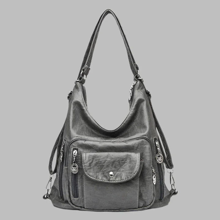 Stylish women's slouchy tote shoulder bag, an elegant everyday handbag for work, travel, and essentials.