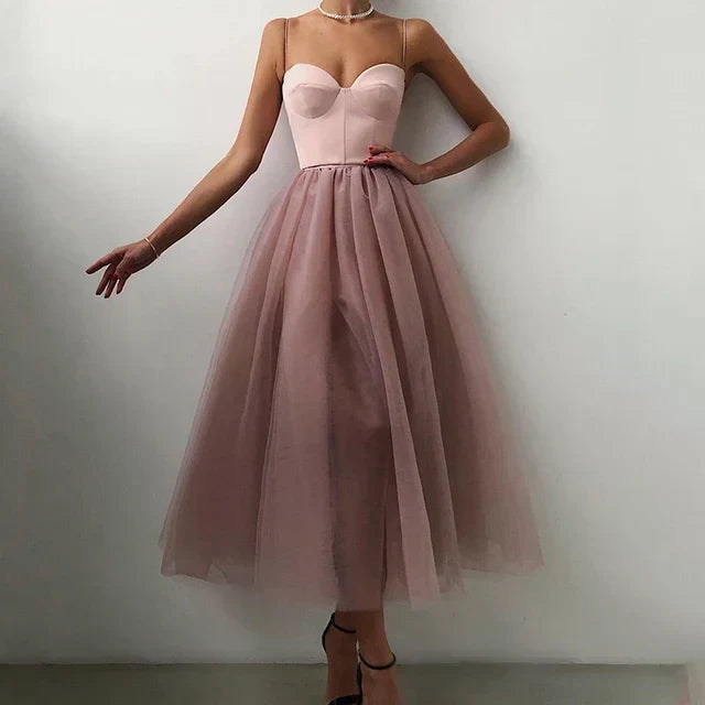 Elegant women's strapless pleated maxi evening dress, perfect for formal events & special occasions.