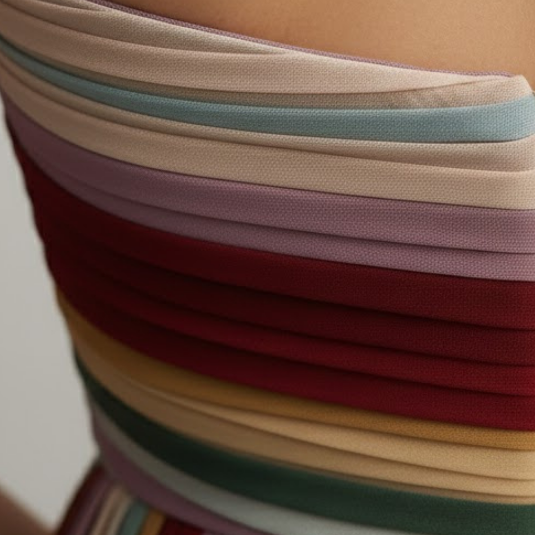 Flowy strapless women's dress featuring elegant pleats, a versatile and stylish choice for summer fashion.