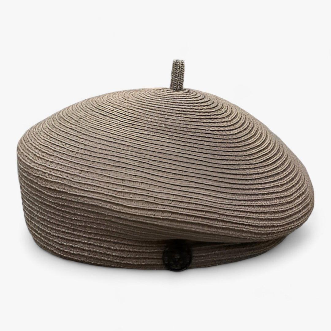 Elegant women's straw fedora hat, a chic summer accessory offering stylish sun protection for travel & beach.