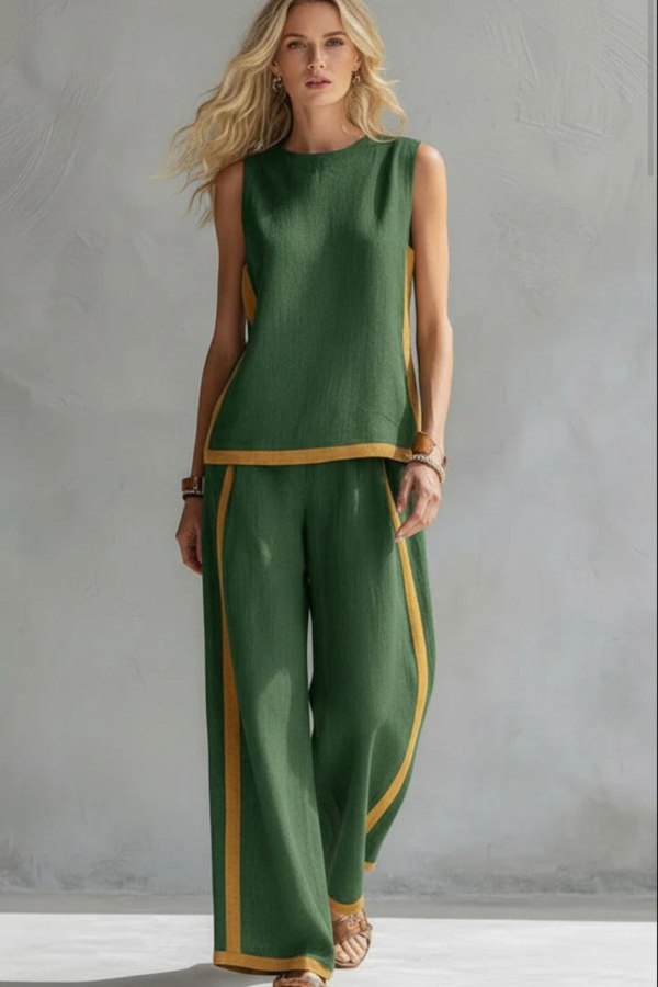 Stylish bottom from Women's Co-Ord Set, ideal for casual chic or dressy casual summer fashion.