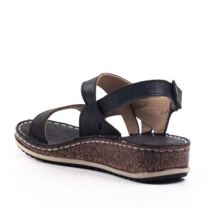 Versatile women's wedge sandals, suitable for both elegant dress occasions and comfortable casual summer wear.