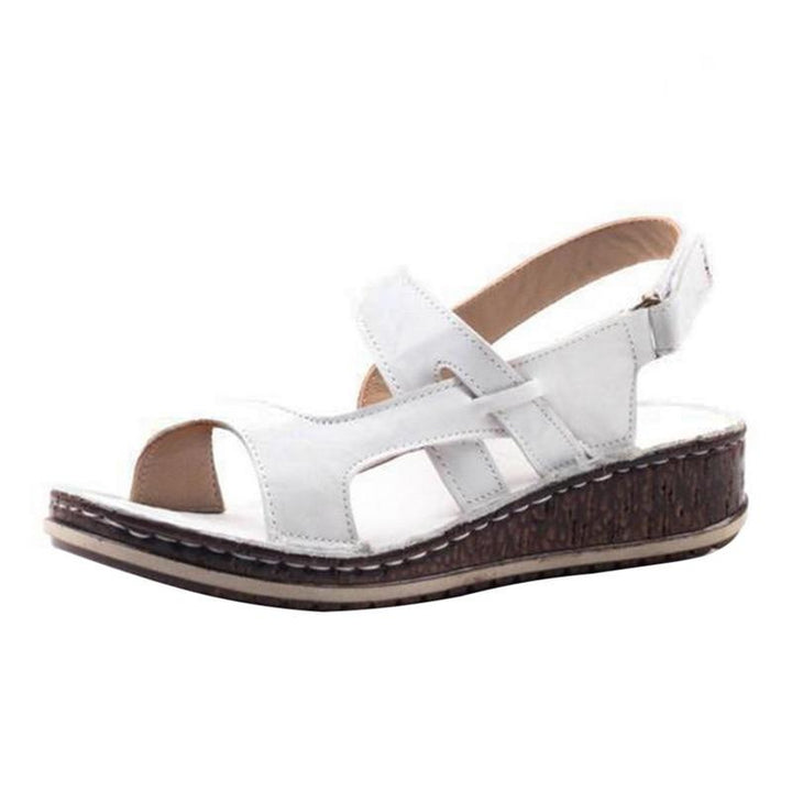 Comfortable women's wedge sandals for everyday elegant summer style, perfect for casual or dressy occasions.