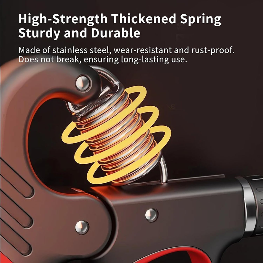 Adjustable resistance forearm trainer for muscle building, arm workouts, and grip strength.