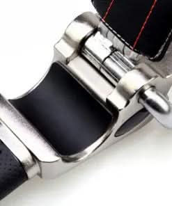Robust heavy-duty steering wheel lock, a strong theft deterrent for car security and ultimate vehicle protection.