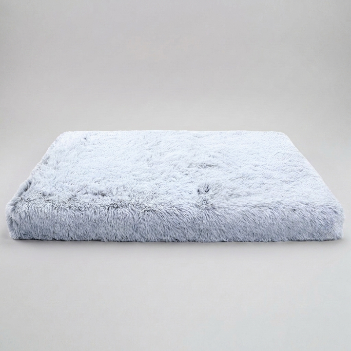 Premium unisex dog bed made with orthopedic memory foam, designed to calm anti-anxiety in pets and improve sleep.