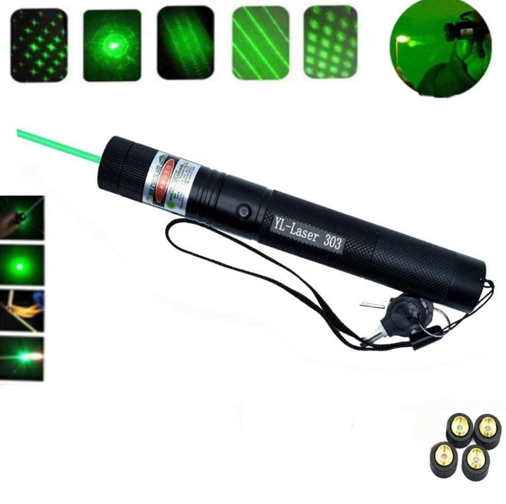 TavvitaImp009 dual green & red high-power laser pointer with precision beam. Ideal for presentations.