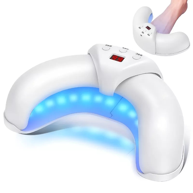 Home Laser Nail Fungus Treatment Device for clear, healthy nails. Anti-fungal personal care for toenail & foot health.