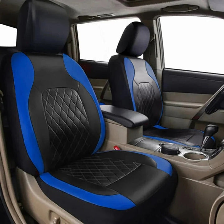 Comfortable & waterproof full set car seat covers, ideal for SUVs, trucks, and pet owners.