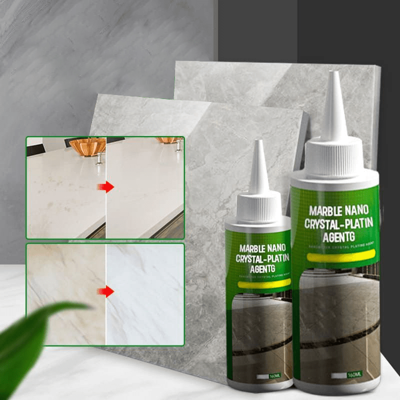 General purpose high-gloss stone polish & cleaner. Instant shine and surface protection for granite, marble & stone.