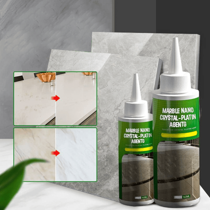 General purpose high-gloss stone polish & cleaner. Instant shine and surface protection for granite, marble & stone.