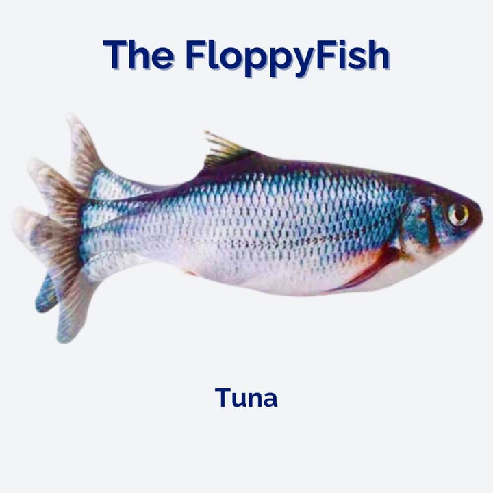 Unique flopping fish interactive dog toy for endless fun. Rechargeable puppy & dog gift for engaging active playtime.