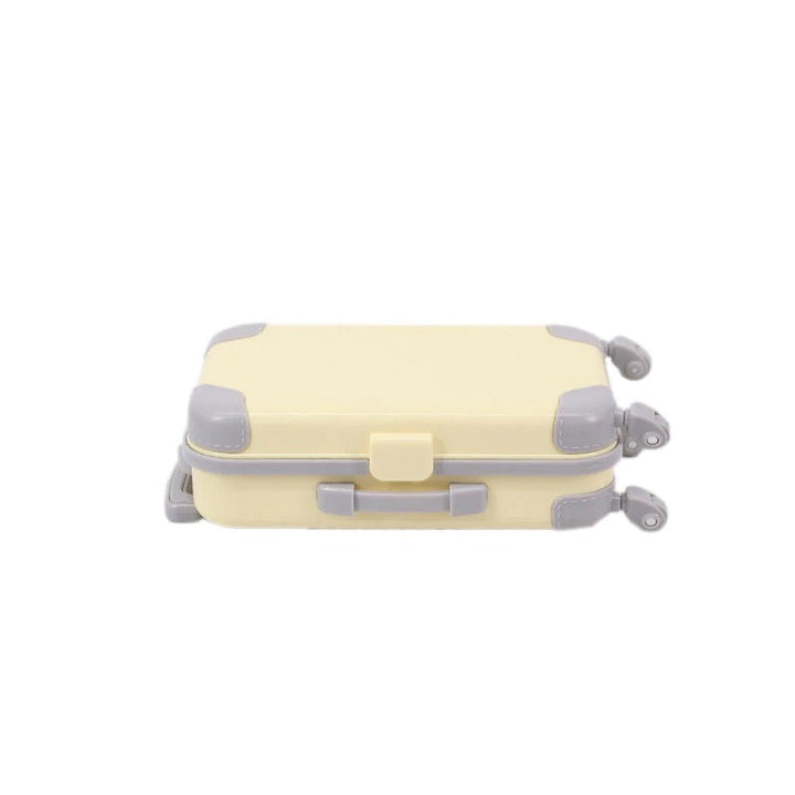Toy travel suitcase for 18-inch dolls, sparking imaginative adventures and story-telling.