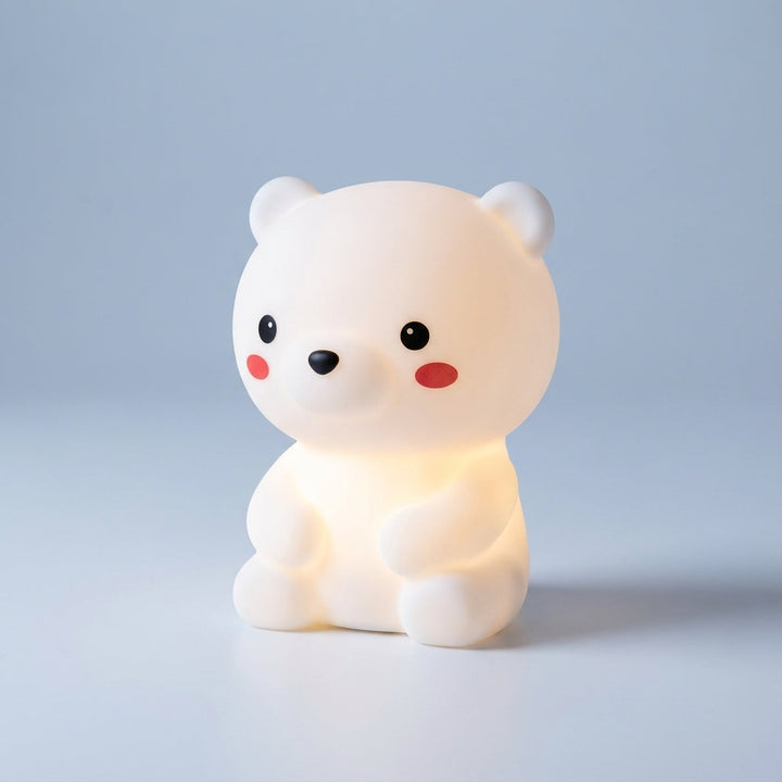 Energy-efficient LED animal night light for kids, Dreamasaur design, a soothing bedside lamp with a gentle glow.