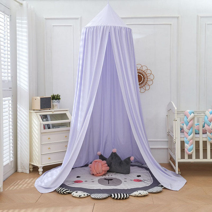 Create a dreamy atmosphere with this hanging bed & play tent canopy, a must-have for kids.