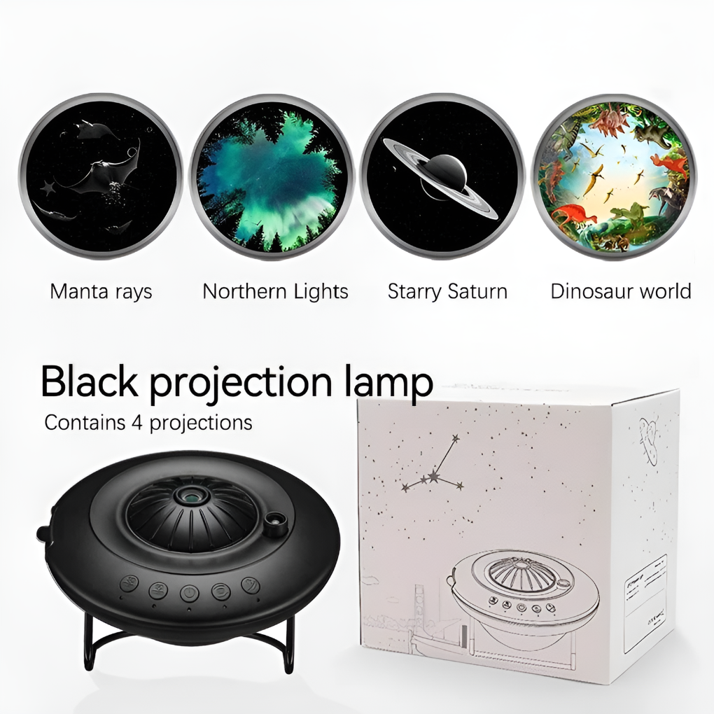 Celestial galaxy projector, an ideal gift for kids, bringing a magical starry night and planetarium into any bedroom.