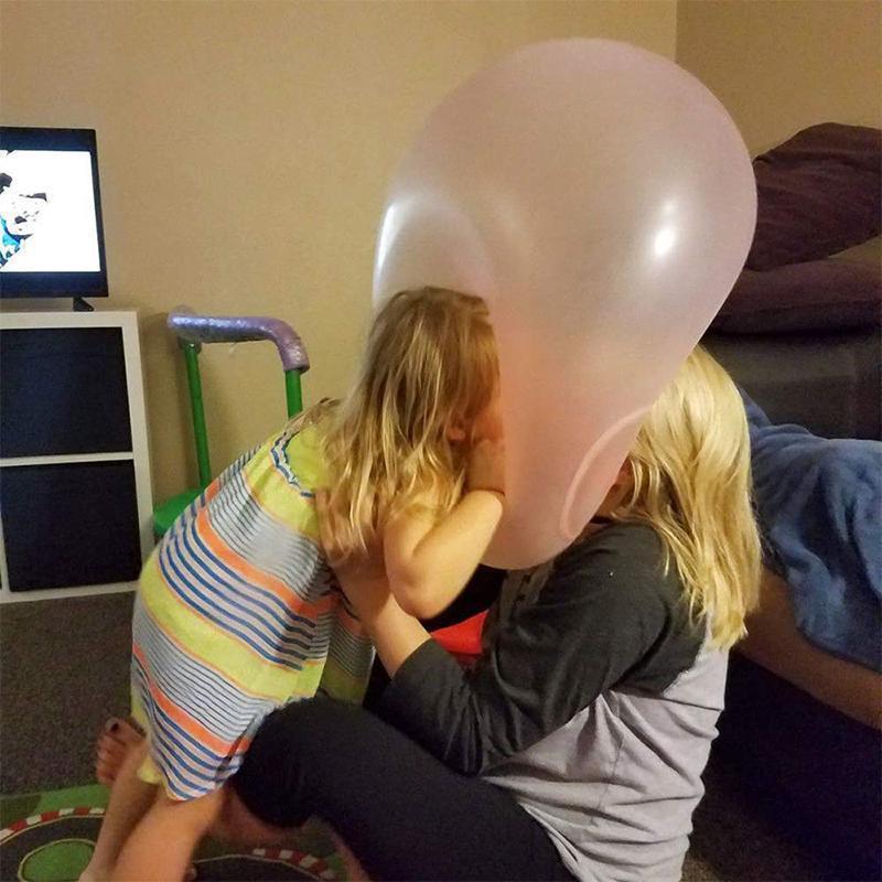 Reusable giant bubble ball, an exciting outdoor toy for kids' active play, parties, and summer fun.
