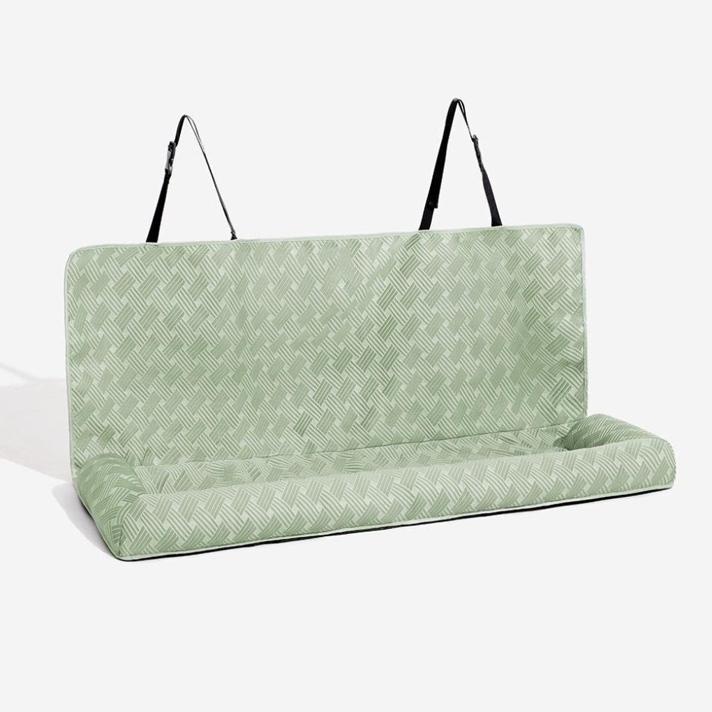 Pet's Cooling Bolster Safety Large Dog Car Seat Bed for comfortable & secure pet travel accessories.