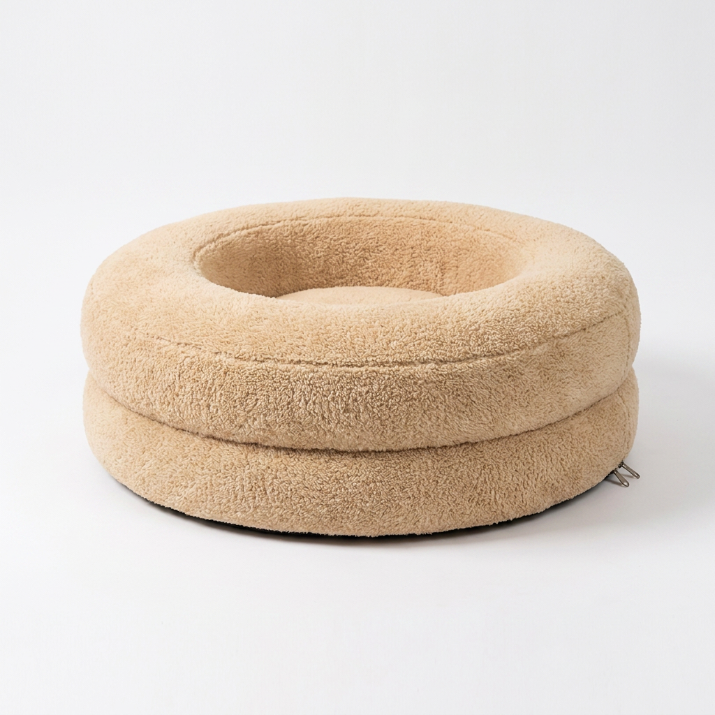 Waterproof, non-slip orthopedic dog bed for large dogs. Foam pet bed provides superior joint support & comfort.