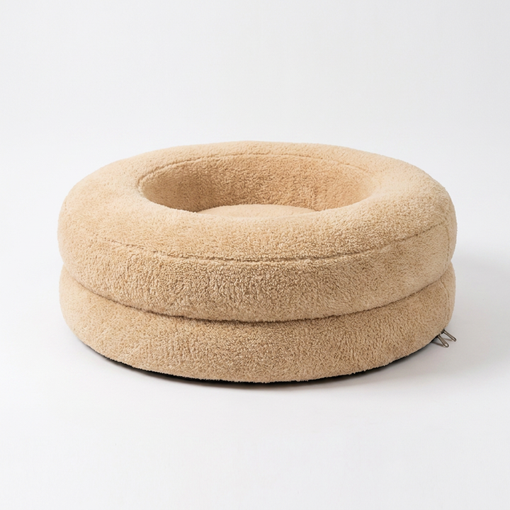 Waterproof, non-slip orthopedic dog bed for large dogs. Foam pet bed provides superior joint support & comfort.
