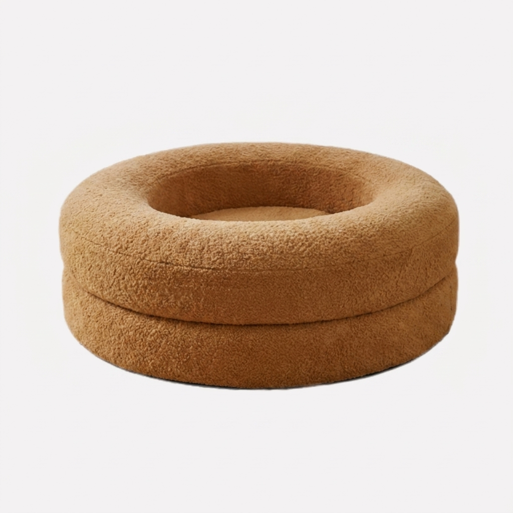 Spacious orthopedic dog bed for large breeds, offering durable joint support. Comfortable, washable & non-slip pet accessory.