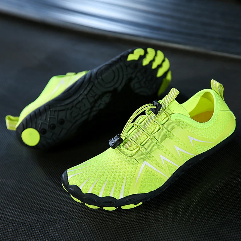 Unisex summer barefoot shoes, featuring a breathable upper and flexible sole for ultimate comfort.