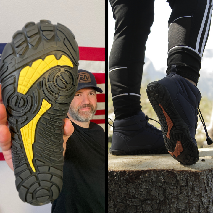 Durable yet flexible barefoot shoes, offering true ground feel and breathability for active lifestyles.