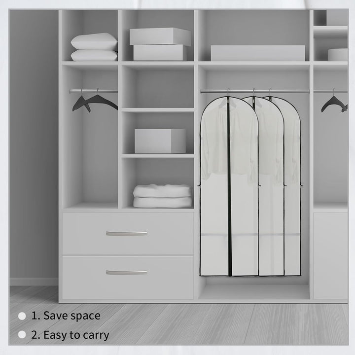 Wardrobe essential: 70.87" long garment storage solution for delicate apparel & formal attire.