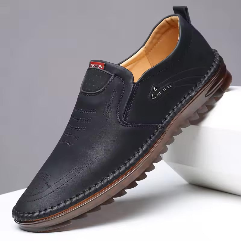 Men's Lorenzo orthopedic shoes with advanced arch support for superior foot health & pain relief.