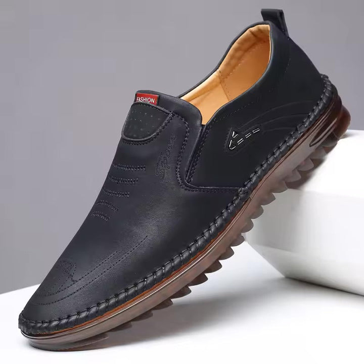 Men's Lorenzo orthopedic shoes with advanced arch support for superior foot health & pain relief.