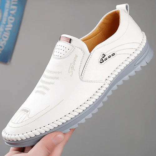 Men's Lorenzo orthopedic shoes with arch support & shock absorption for ergonomic, active comfort.