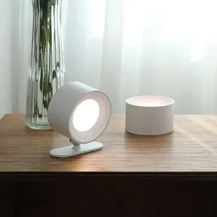 LumoFlex Wall Lamp, rechargeable and dimmable LED, a sleek piece of home decor.