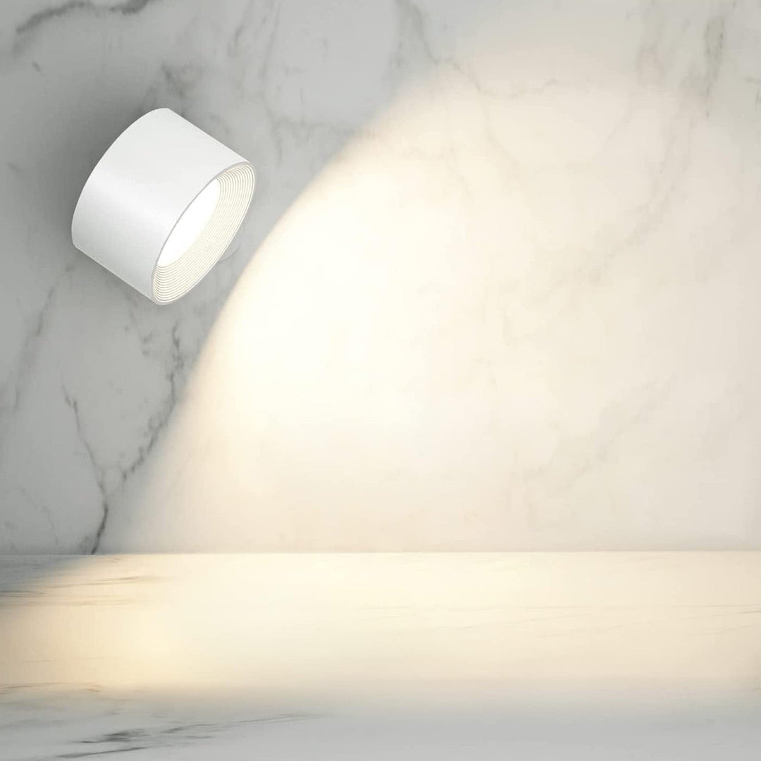 LumoFlex Rechargeable LED Lamp, touch-controlled wall light, energy-efficient and flexible.