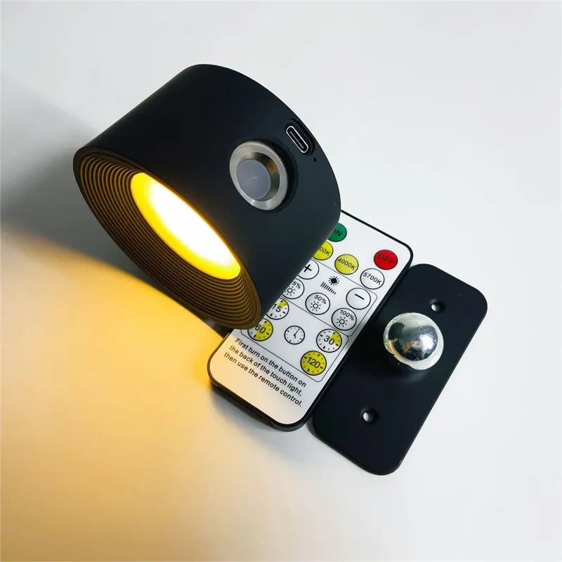 Sleek LumoFlex Rechargeable Wall Light, bright LED for sophisticated contemporary homes.