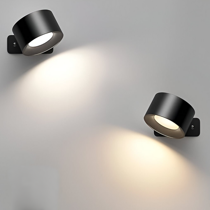 Sleek LumoFlex Dimmable Wireless Wall Light with touch control for modern spaces.
